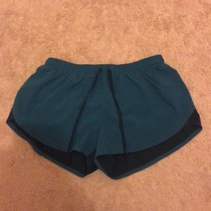 Turquoise shorts